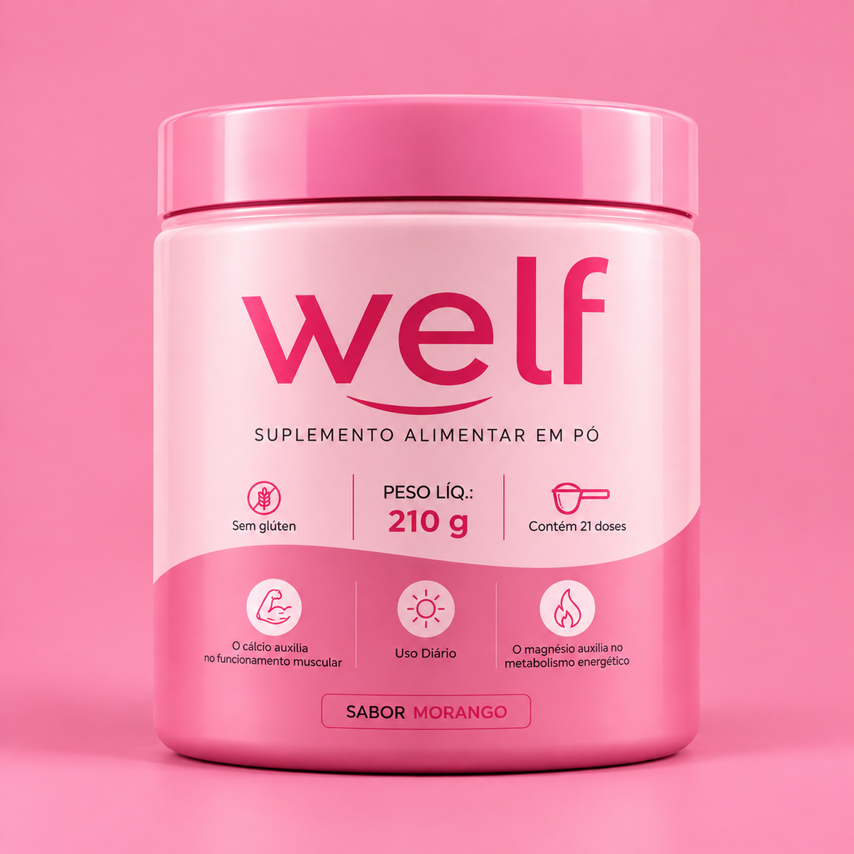 Welf-Sabor Morango